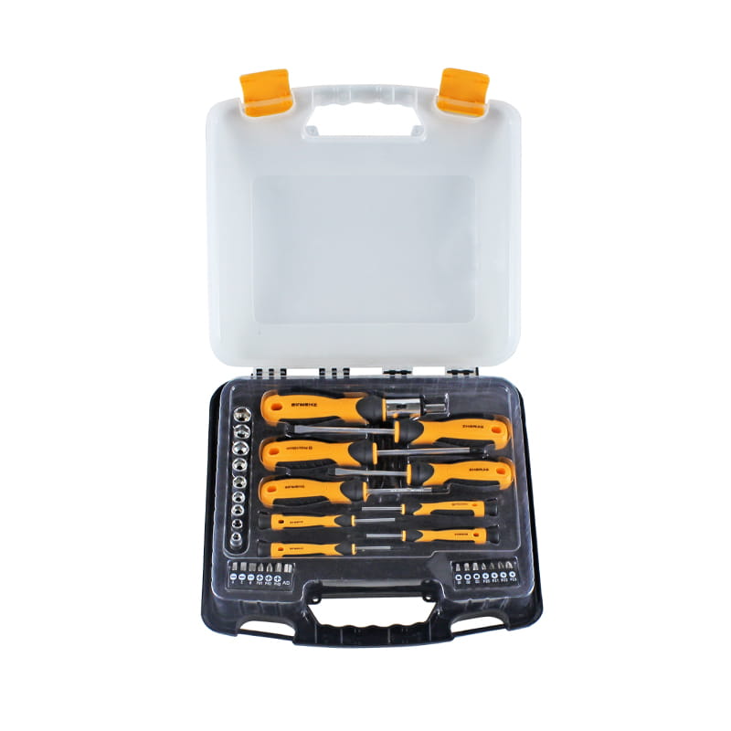 32pcs Plastic Box Packaging Screwdriver Bit & Socket Set