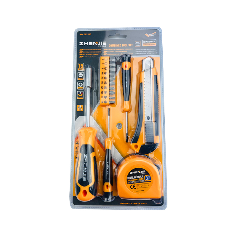 15 PIECE COMBINED TOOL SET