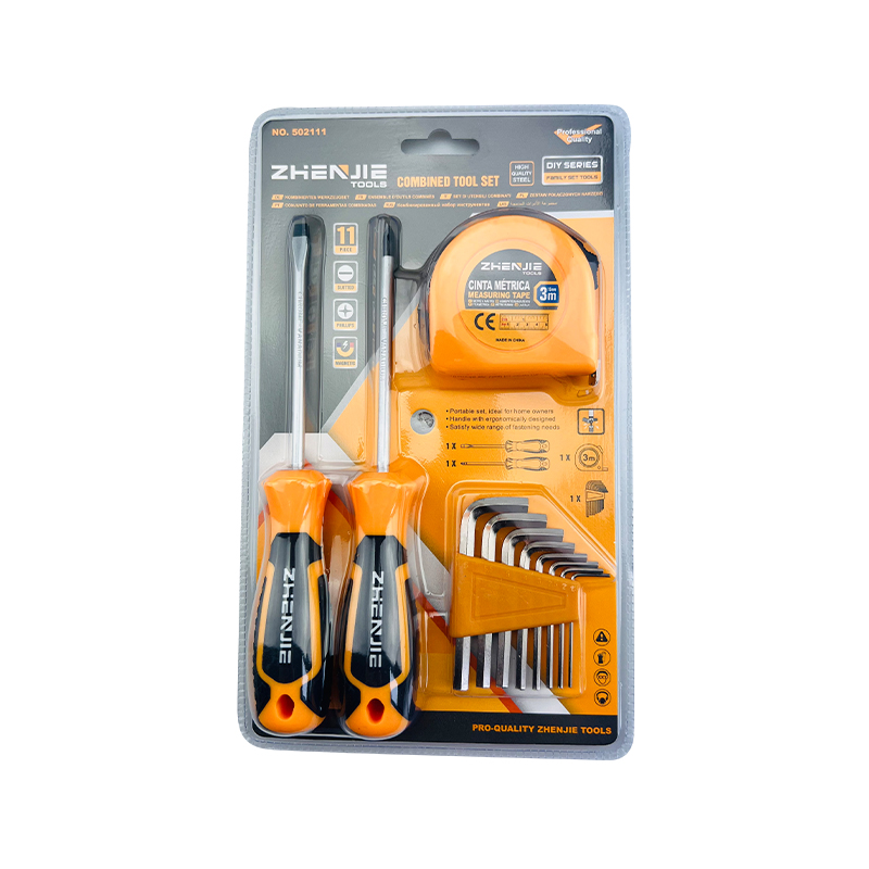 11 PIECE COMBINED TOOL SET